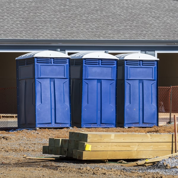 how do you ensure the portable toilets are secure and safe from vandalism during an event in Bradford New York